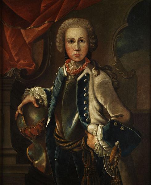 Johann Michael Franz Portrait of a young nobleman Germany oil painting art